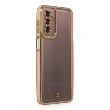 Mey İthalat® Samsung Galaxy M23 Kılıf Liva Lens Silikon - Pudra