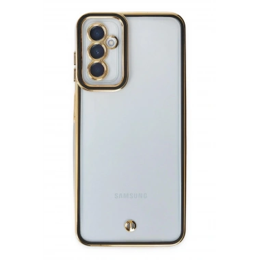 Mey İthalat® Samsung Galaxy M23 Kılıf Liva Lens Silikon - Siyah