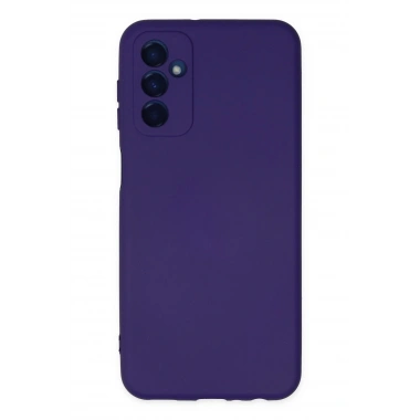 Mey İthalat®  Samsung Galaxy M23 Kılıf Nano içi Kadife Silikon - Mor