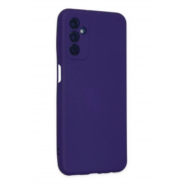 Mey İthalat®  Samsung Galaxy M23 Kılıf Nano içi Kadife Silikon - Mor