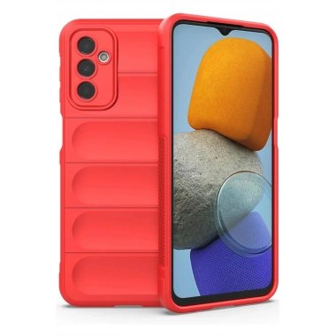 Mey İthalat®  Samsung Galaxy M23 Kılıf Optimum Silikon - Kırmızı