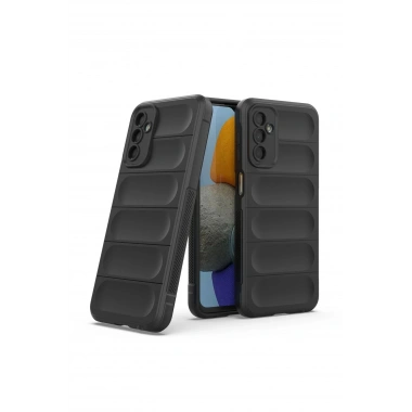 Mey İthalat®  Samsung Galaxy M23 Kılıf Optimum Silikon - Siyah