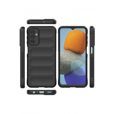 Mey İthalat®  Samsung Galaxy M23 Kılıf Optimum Silikon - Siyah