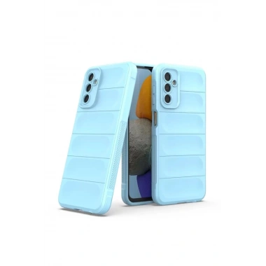 Mey İthalat®  Samsung Galaxy M23 Kılıf Optimum Silikon - Sky Blue