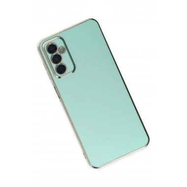 Mey İthalat®  Samsung Galaxy M23 Kılıf Volet Silikon - Açık Yeşil