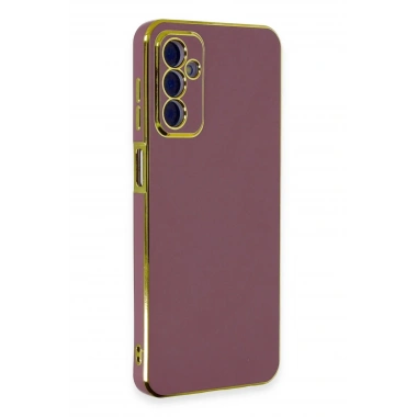 Mey İthalat®  Samsung Galaxy M23 Kılıf Volet Silikon - Kırmızı