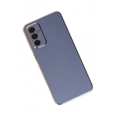 Mey İthalat®  Samsung Galaxy M23 Kılıf Volet Silikon - Mavi