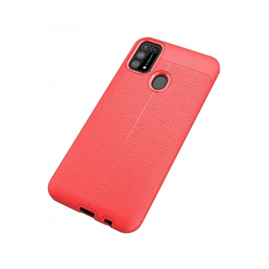 Mey İthalat®  Samsung Galaxy M31 Kılıf Auto Focus Kapak - Kırmızı