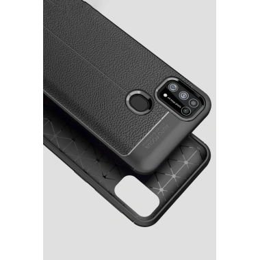Mey İthalat®  Samsung Galaxy M31 Kılıf Auto Focus Kapak - Kırmızı