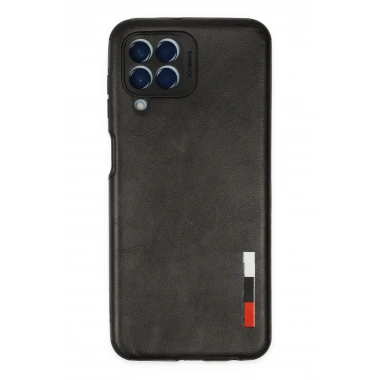 Mey İthalat® Samsung Galaxy M33 Kılıf Loop Deri Silikon - Siyah