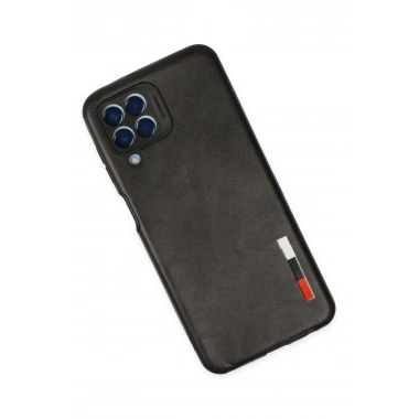 Mey İthalat® Samsung Galaxy M33 Kılıf Loop Deri Silikon - Siyah