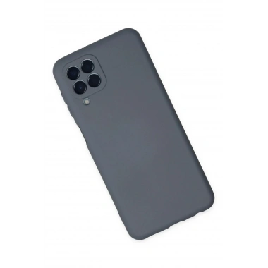 Mey İthalat®  Samsung Galaxy M33 Kılıf Nano içi Kadife Silikon - Gri
