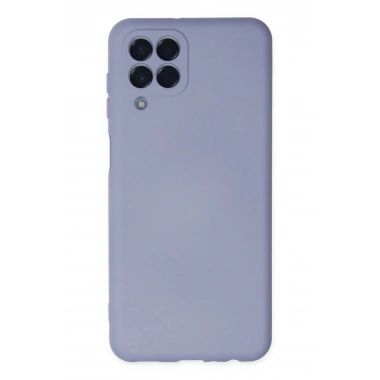 Mey İthalat®  Samsung Galaxy M33 Kılıf Nano içi Kadife Silikon - Lila
