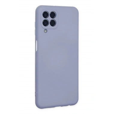 Mey İthalat®  Samsung Galaxy M33 Kılıf Nano içi Kadife Silikon - Lila