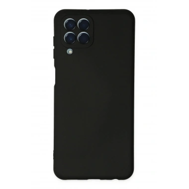 Mey İthalat®  Samsung Galaxy M33 Kılıf Nano içi Kadife Silikon - Siyah
