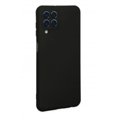 Mey İthalat®  Samsung Galaxy M33 Kılıf Nano içi Kadife Silikon - Siyah