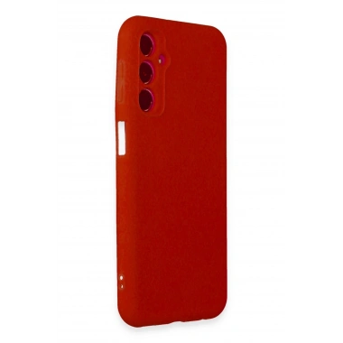 Mey İthalat®  Samsung Galaxy M34 5G Kılıf First Silikon - Kırmızı