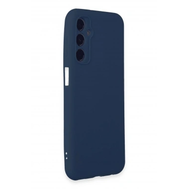 Mey İthalat®  Samsung Galaxy M34 5G Kılıf First Silikon - Lacivert