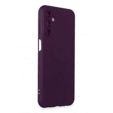 Mey İthalat®  Samsung Galaxy M34 5G Kılıf Nano içi Kadife Silikon - Mor