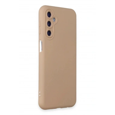 Mey İthalat®  Samsung Galaxy M34 5G Kılıf Nano içi Kadife Silikon - Pudra