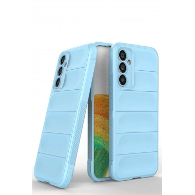 Mey İthalat®  Samsung Galaxy M34 5G Kılıf Optimum Silikon - Sky Blue