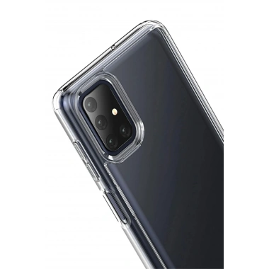 Mey İthalat®  Samsung Galaxy M51 Kılıf Lüx Şeffaf Silikon