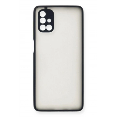 Mey İthalat®  Samsung Galaxy M51 Kılıf Montreal Silikon Kapak - Lacivert
