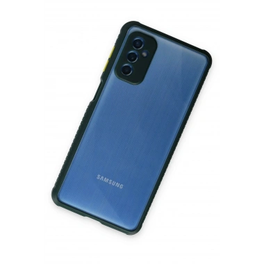 Mey İthalat® Samsung Galaxy M52 5G Kılıf Miami Şeffaf Silikon - Koyu Yeşil