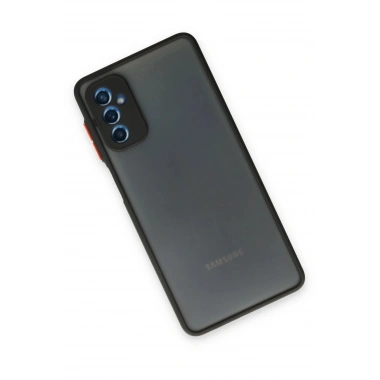 Mey İthalat®  Samsung Galaxy M52 5G Kılıf Montreal Silikon Kapak - Siyah