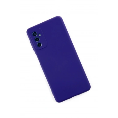Mey İthalat®  Samsung Galaxy M52 5G Kılıf Nano içi Kadife Silikon - Mor
