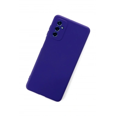 Mey İthalat®  Samsung Galaxy M52 5G Kılıf Nano içi Kadife Silikon - Mor