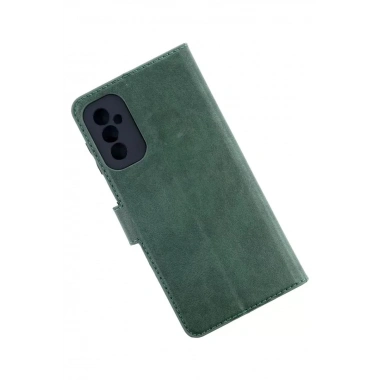 Mey İthalat®  Samsung Galaxy M52 5G Kılıf Trend S Plus Kapaklı Kılıf - Yeşil