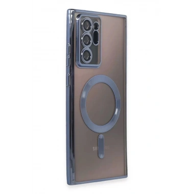 Mey İthalat®  Samsung Galaxy Note 20 Ultra Kılıf Kross Magneticsafe Kapak - Sierra Blue