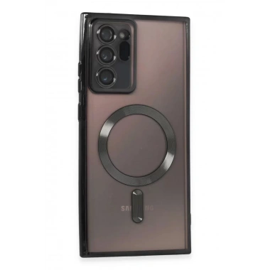 Mey İthalat®  Samsung Galaxy Note 20 Ultra Kılıf Kross Magneticsafe Kapak - Siyah