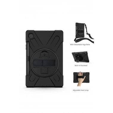 Mey İthalat®  Samsung Galaxy P610 Tab S6 Lite 10.4 Kılıf Amazing Tablet Kapak - Siyah