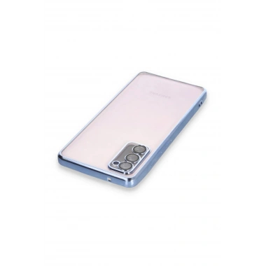 Mey İthalat®  Samsung Galaxy S20 FE Kılıf  Lensli Silikon - Açık Mavi