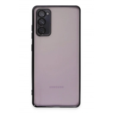 Mey İthalat®  Samsung Galaxy S20 FE Kılıf  Lensli Silikon - Siyah