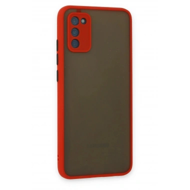 Mey İthalat®  Samsung Galaxy S20 FE Kılıf Montreal Silikon Kapak - Kırmızı