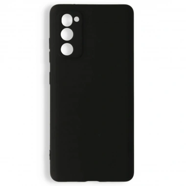 Mey İthalat®  Samsung Galaxy S20 FE Kılıf Nano içi Kadife Silikon - Siyah