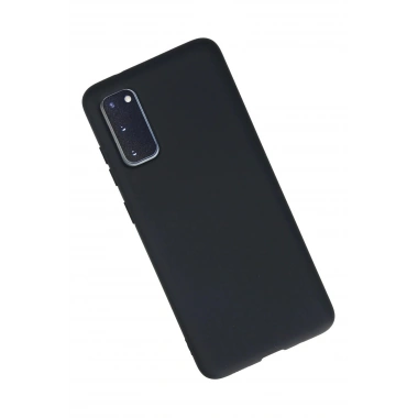 Mey İthalat®  Samsung Galaxy S20 Kılıf Nano içi Kadife Silikon - Lacivert