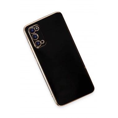 Mey İthalat®  Samsung Galaxy S20 Kılıf Volet Silikon - Siyah