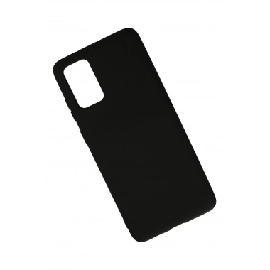 Mey İthalat®  Samsung Galaxy S20 Plus Kılıf Nano içi Kadife Silikon - Siyah