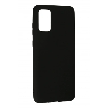 Mey İthalat®  Samsung Galaxy S20 Plus Kılıf Nano içi Kadife Silikon - Siyah