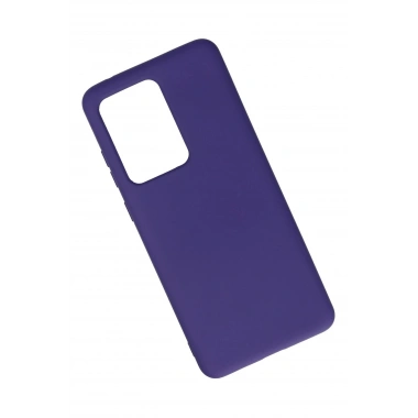 Mey İthalat®  Samsung Galaxy S20 Ultra Kılıf Nano içi Kadife Silikon - Mor