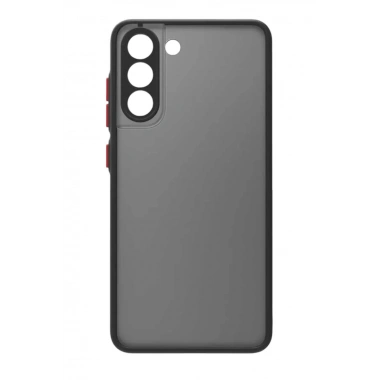 Mey İthalat®  Samsung Galaxy S21 FE Kılıf Montreal Silikon Kapak - Siyah