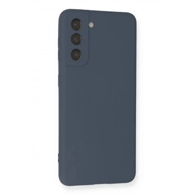 Mey İthalat®  Samsung Galaxy S21 Kılıf Nano içi Kadife Silikon - Gri