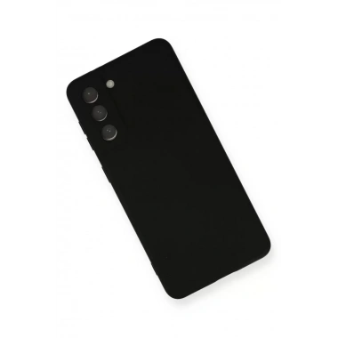 Mey İthalat®  Samsung Galaxy S21 Kılıf Nano içi Kadife Silikon - Siyah