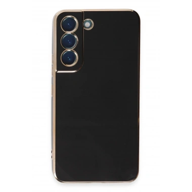 Mey İthalat®  Samsung Galaxy S21 Kılıf Volet Silikon - Siyah