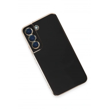 Mey İthalat®  Samsung Galaxy S21 Kılıf Volet Silikon - Siyah