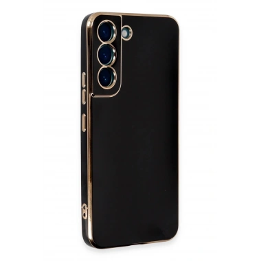Mey İthalat®  Samsung Galaxy S21 Kılıf Volet Silikon - Siyah